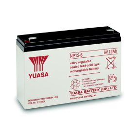 Yuasa - NP, 6V, 12 Ah