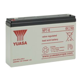 Yuasa NP, 6V, 7 Ah