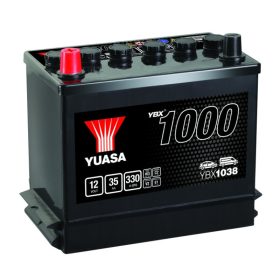   Yuasa - YBX1038 12V, 35Ah, 330A, Ca-Ca Technológiás Indító Akkumulátor