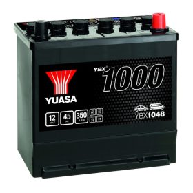  Yuasa - YBX1048, 12V, 45Ah, 350A, Ca-Ca Technológiás Indító Akkumulátor